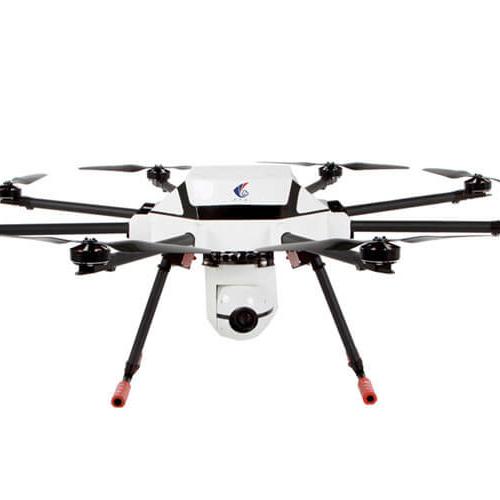 Drone de sécurité multi-rotors TTA M8FA