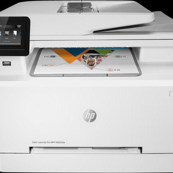 Imprimante multifonction HP Color LaserJet Pro M283fdw (7KW75A)