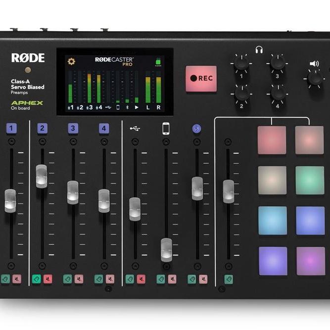 Console de mixage pour radiodiffusion Rode RODECaster Pro Noir