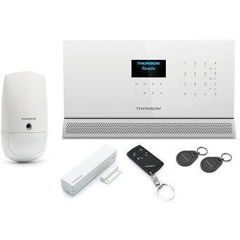 Thomson - Système d'alarme sans fil sécurité Maison multizones Transm GSM ou internet