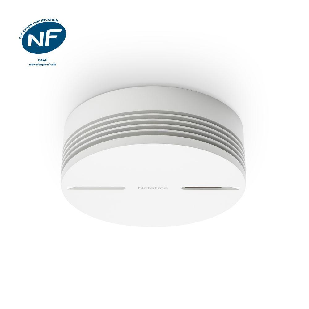 Détecteur de fumée Netatmo Intelligent Blanc
