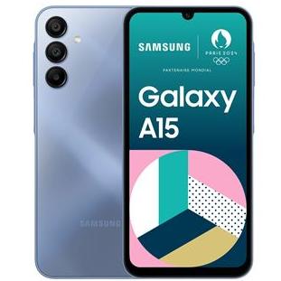 Smartphone Samsung Galaxy A15 6,5" Double nano SIM 128 Go Bleu