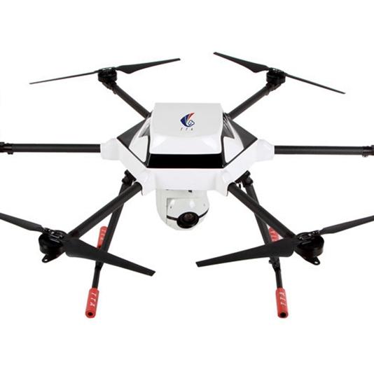 Drone de sécurité multi-rotors TTA M6FA